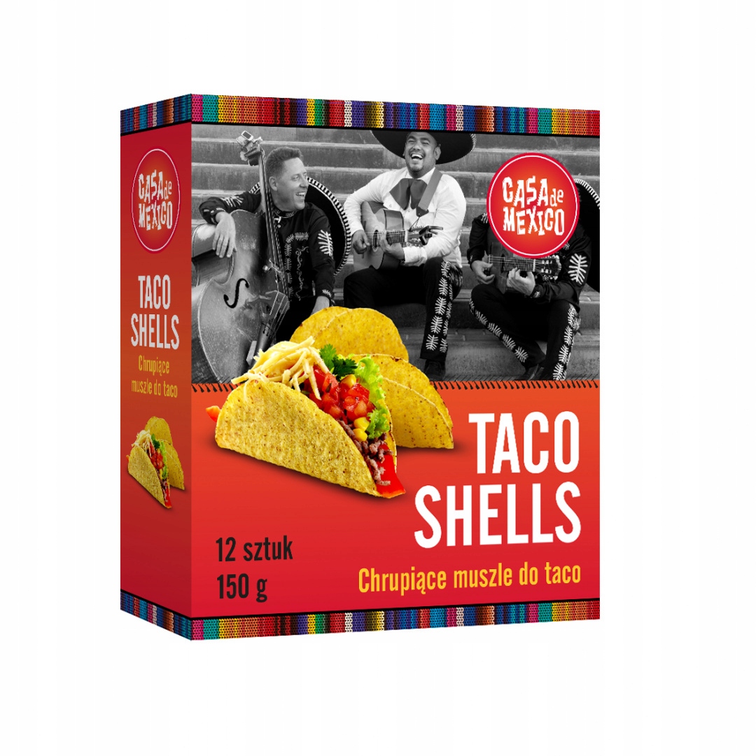 

Taco Shells muszle do taco 150g/12szt-CdM