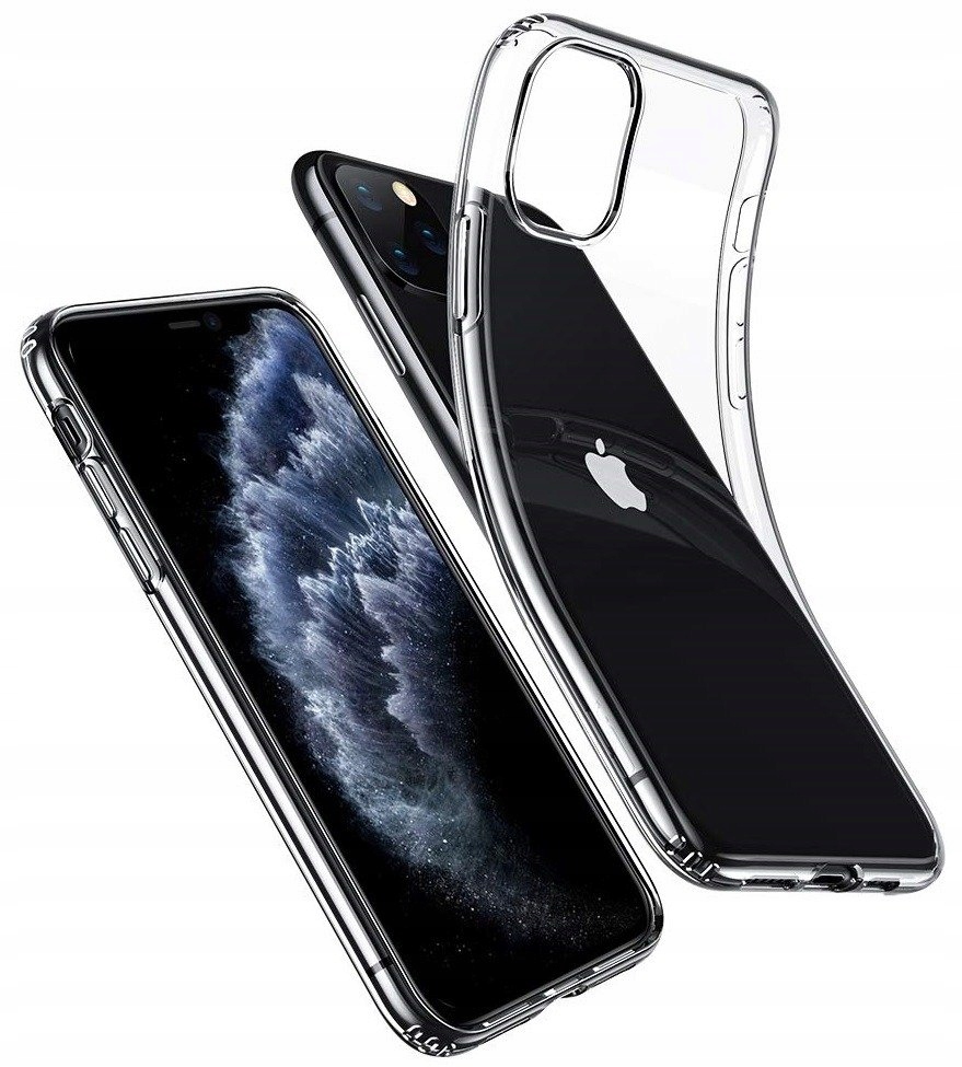 

Etui do Iphone 11 Pro Max gumowe Slim Clear View