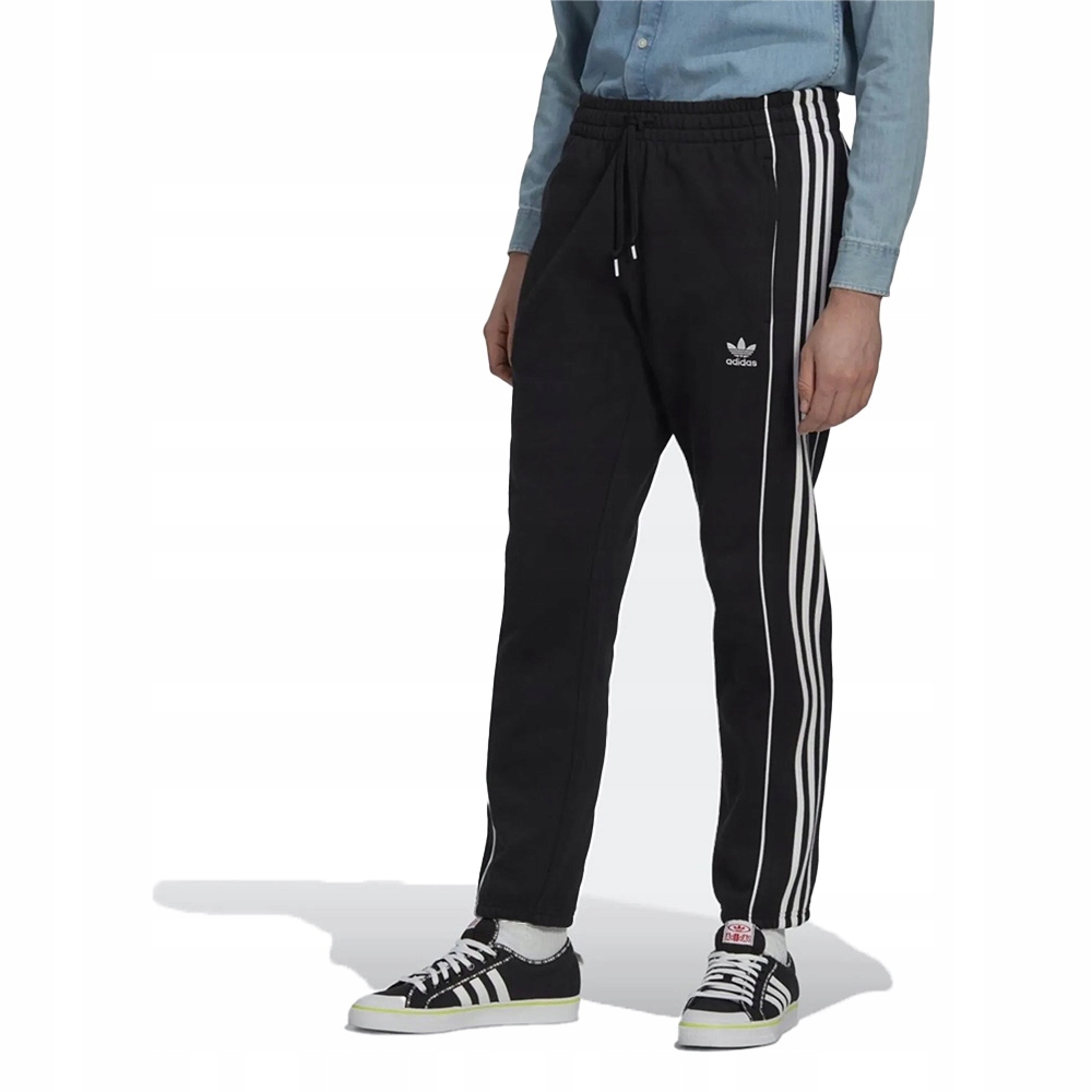 Dresové kalhoty Adidas Rekive černé teplákovka pánské bavlna černá vel