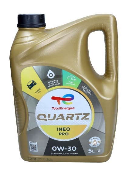 Total Olej 0W30 5L Quartz Ineo Pro Stellantis FPW9.55535-DH1