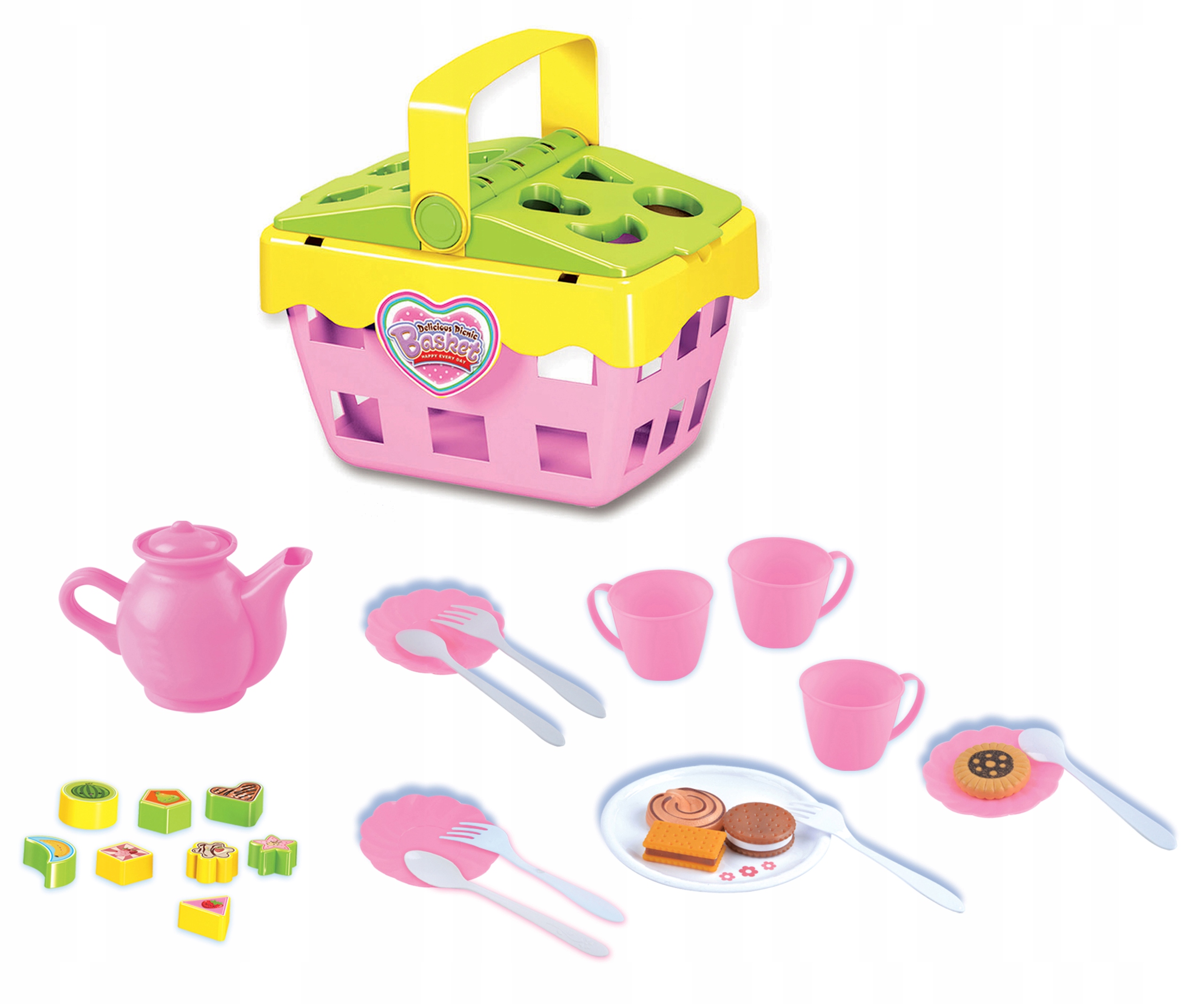 

Mini Kosz Koszyk Piknikowy 26 Akcesoriów