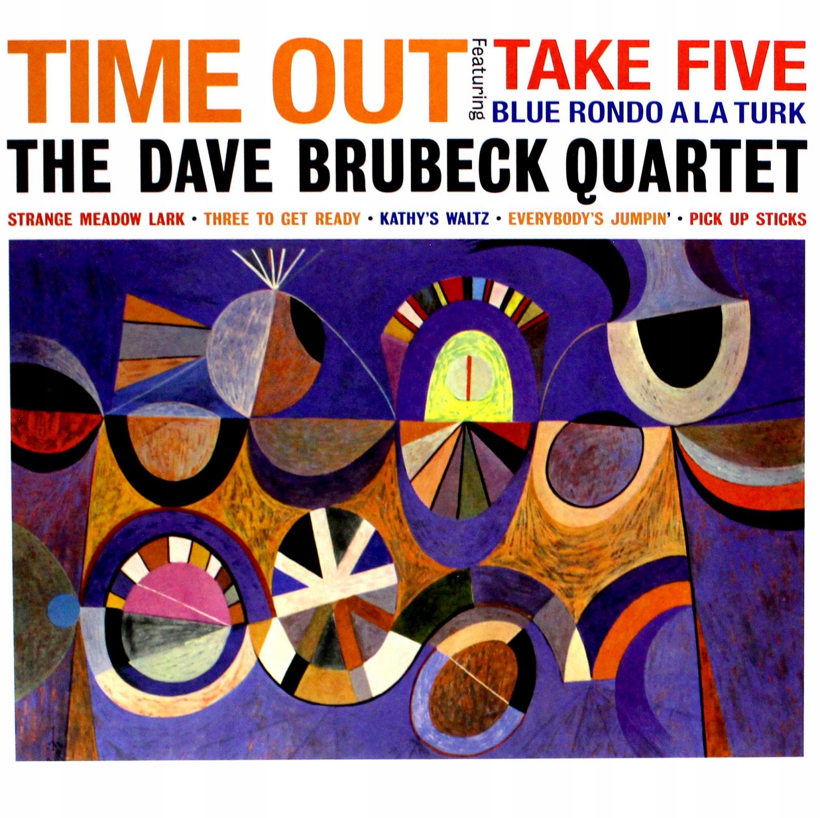 

Dave Brubeck Quartet: Time Out (blue) [winyl]