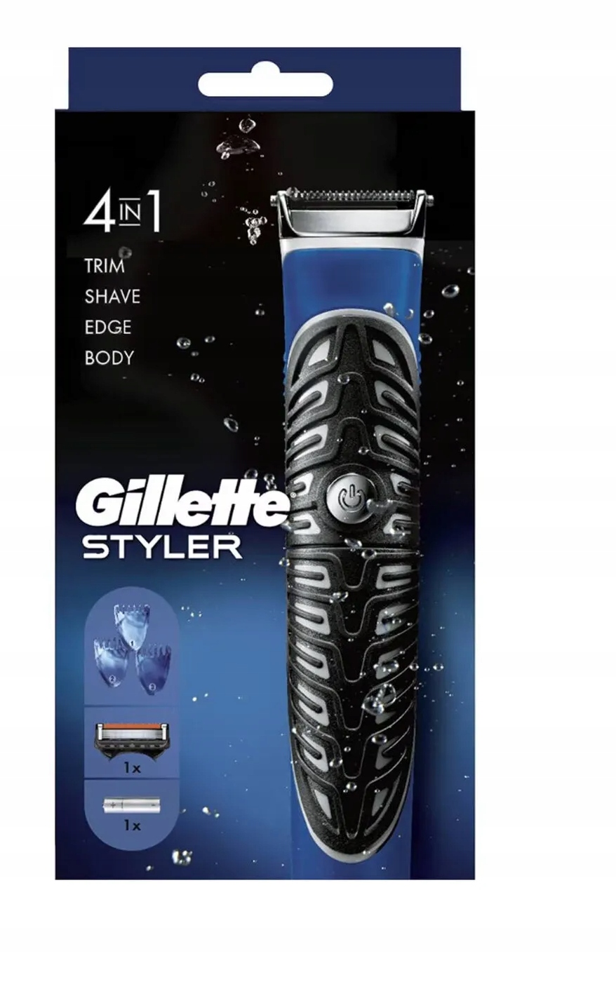 Strojek Gillette Styler 4v1 na tělo a vousy