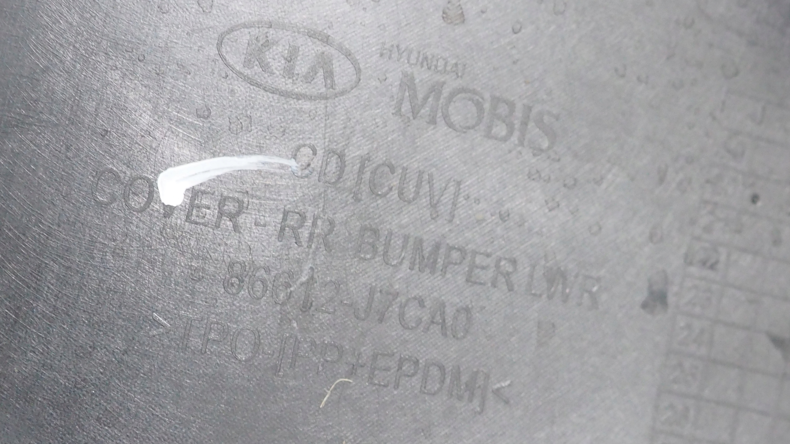 Kia X Ceed spoiler accessori Paraurti posteriore 86612-J7CA0