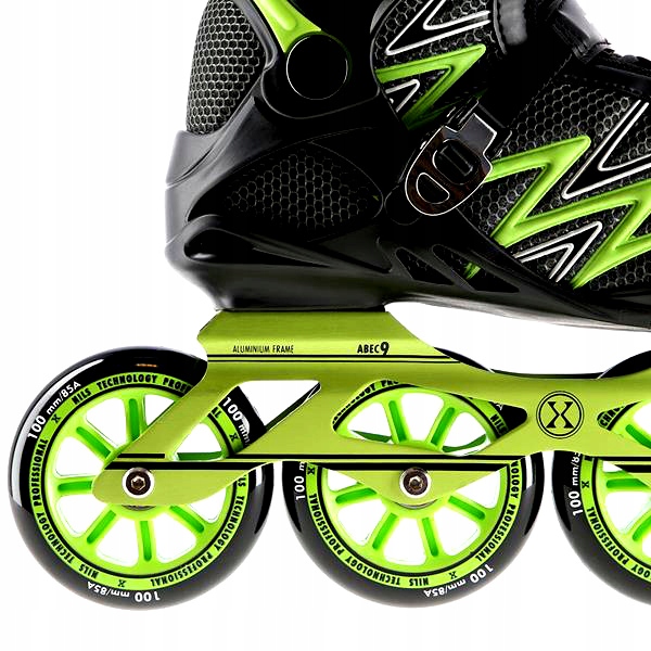 ROLKI ROLLERBLADE ZIELONE MOCNE ROZMIAR 44 28,4CM Rozmiar 44