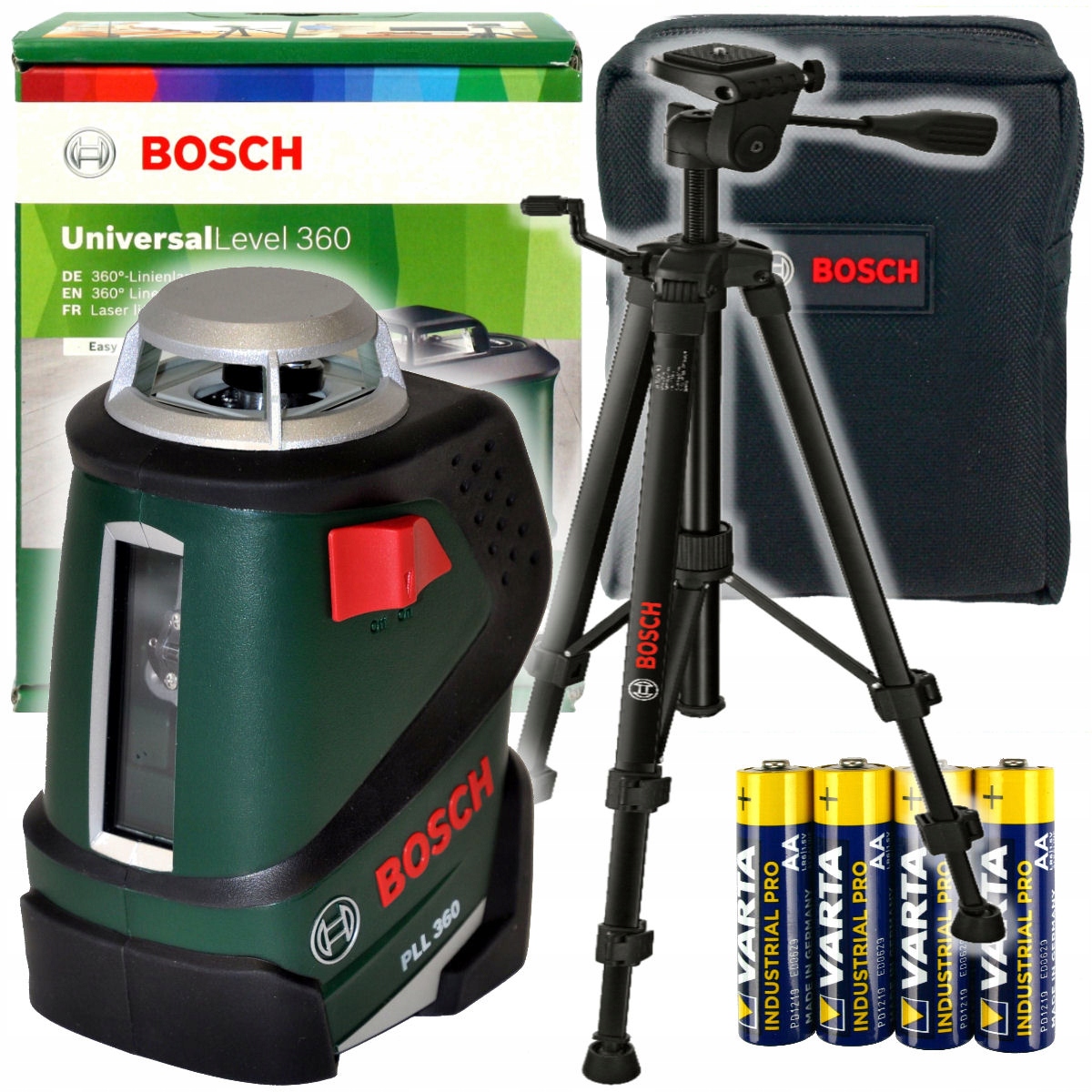 

Laser Krzyżowy Pll 360 Bosch Statyw 150cm
