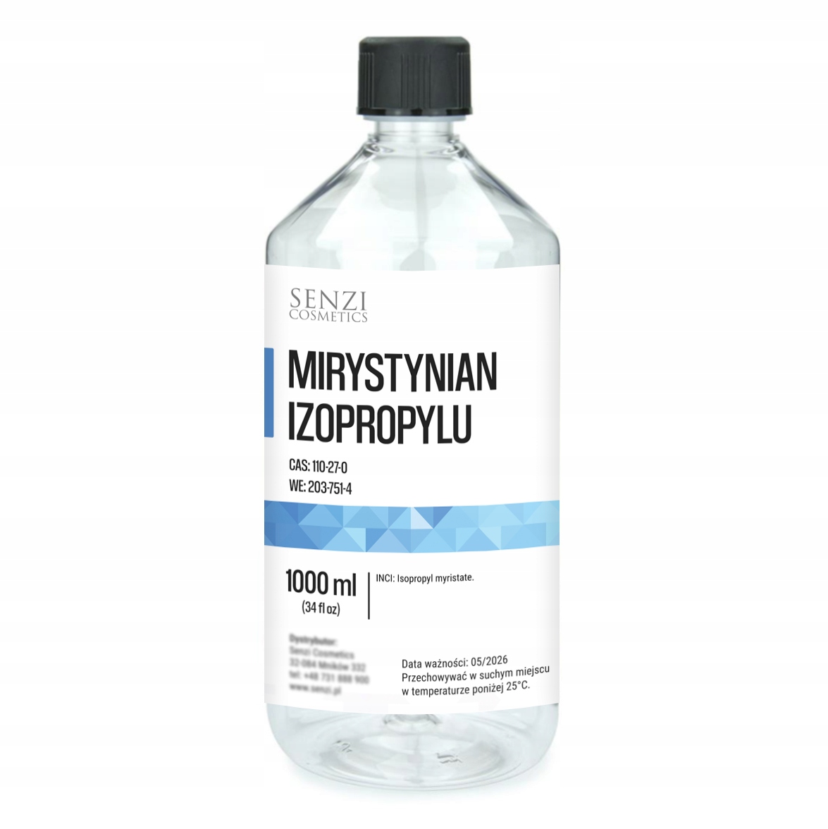 Mirystynian Izopropylu Isopropyl Myristate Ipm Surowiec Kosmetyczny 1000ml