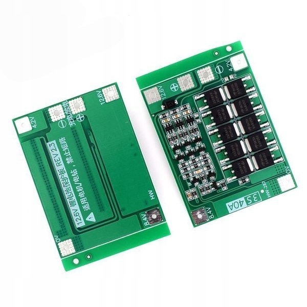 Moduł BMS PCM PCB - wer. BALANCE -3S - 12,6V - 40A - do ogniw 18650 Producent bez marki