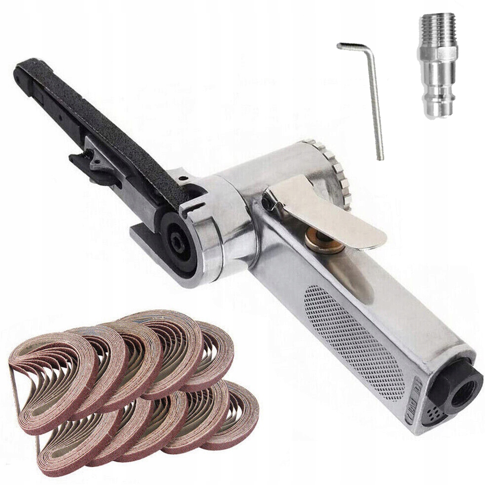 Pneumatická Pásová Bruska Leštička Tank 10X330 mm