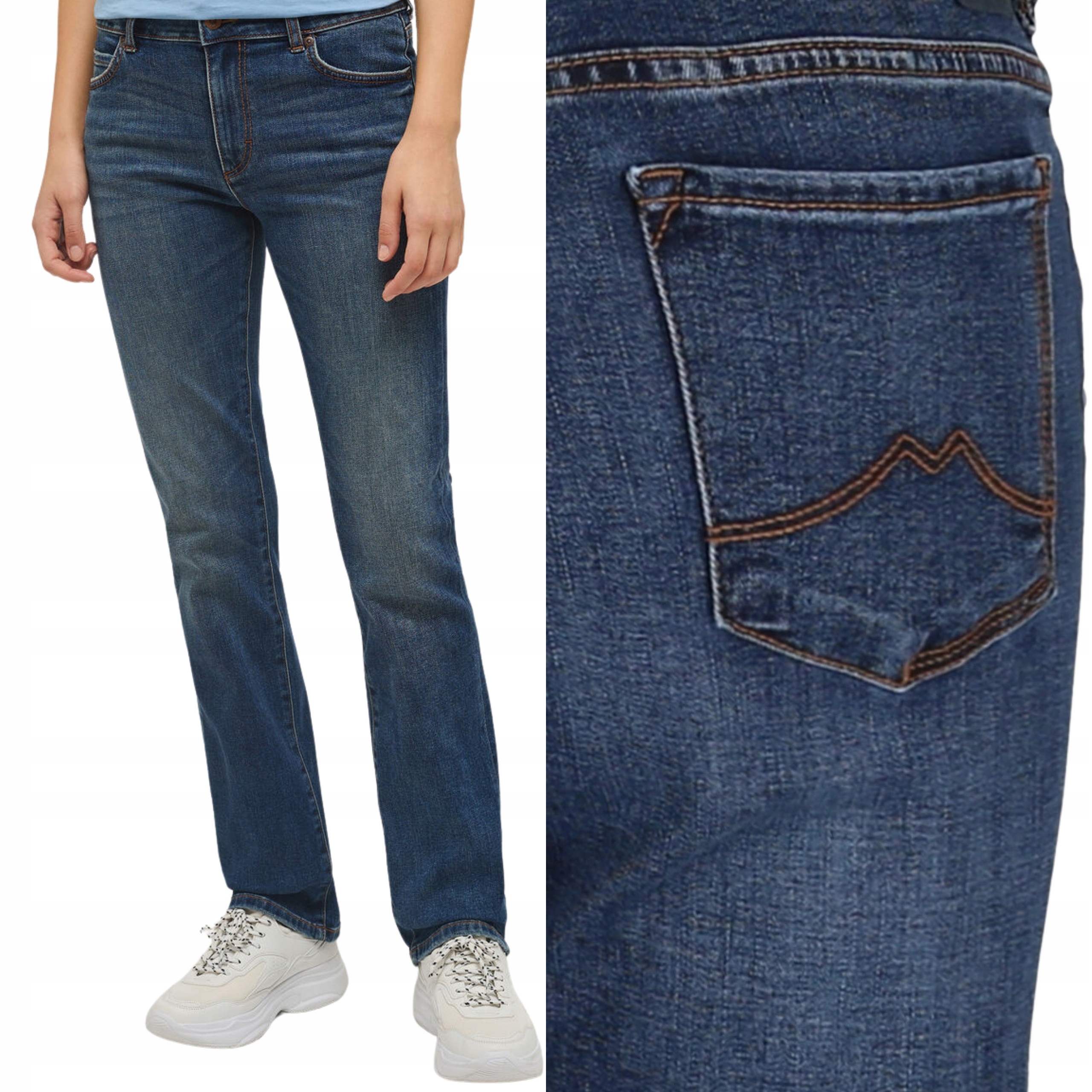 Kalhoty Mustang Regular modré džíny Crosby Relaxed Straight_ W30 L32