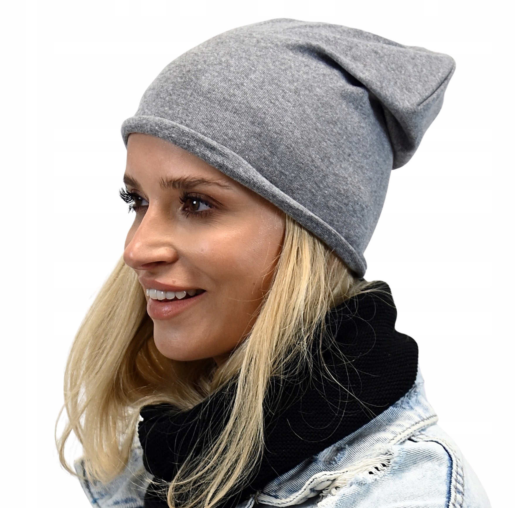 Modna CZAPKA BEANIE Smerfetka Kolory Promocja