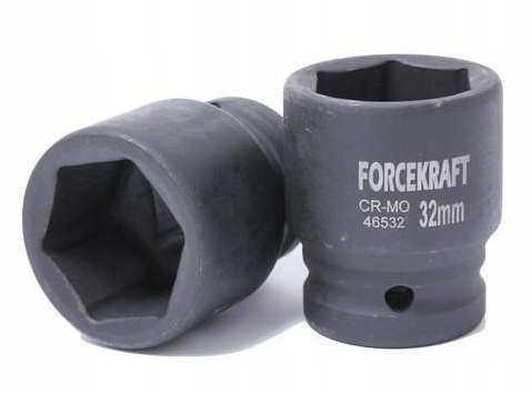 Nasadka udarowa 3/4" 40mm 6-kątna Cr-Mo Fk 57114