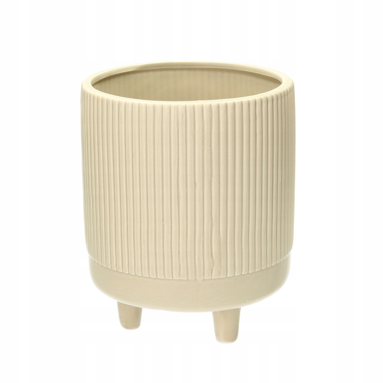 Dekoria Obal na květináč Tres 22cm beige