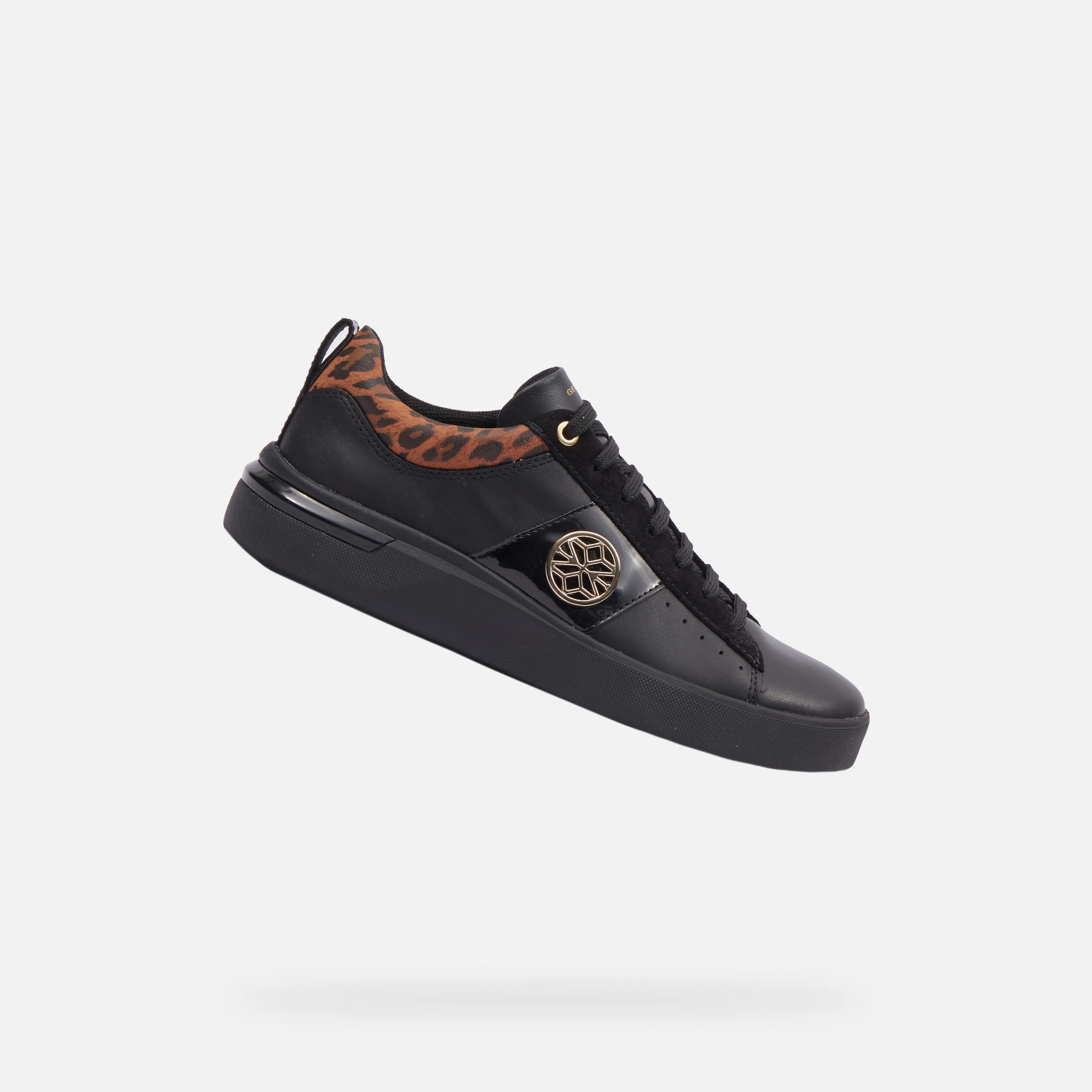 Geox Černé dámské tenisky Geox Dalyla