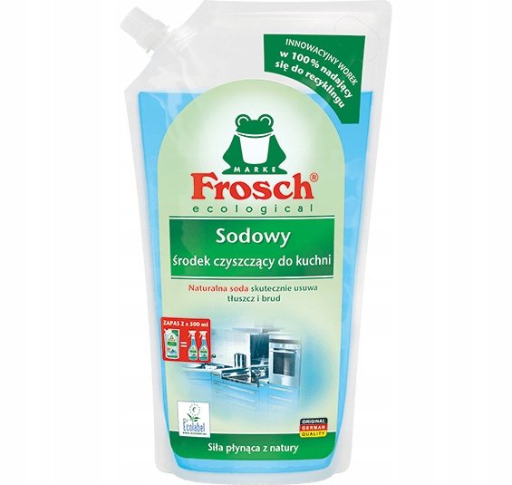 

Frosch sodowy środek czyszczący do kuchni 1 litr