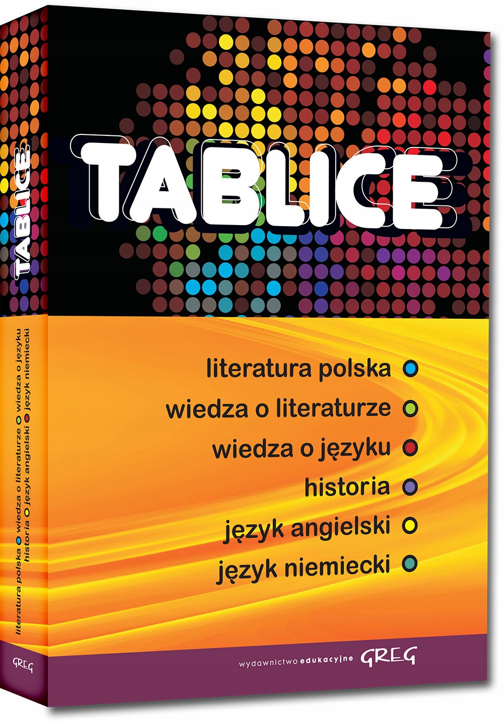Tablice Szkolne Zbiorcze Pomarańczowe Twarda Polsk