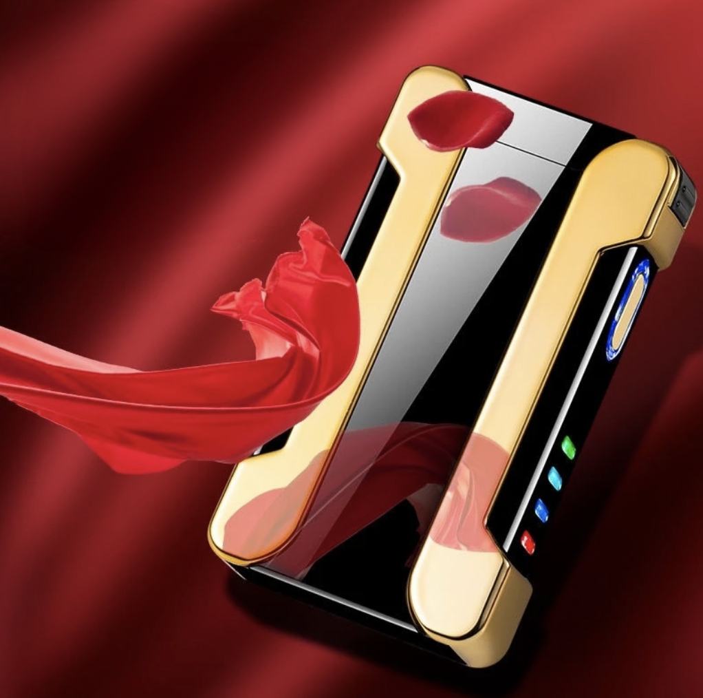 Plazmová Usb Zapalovačová Elektrická Svítilna, Kov