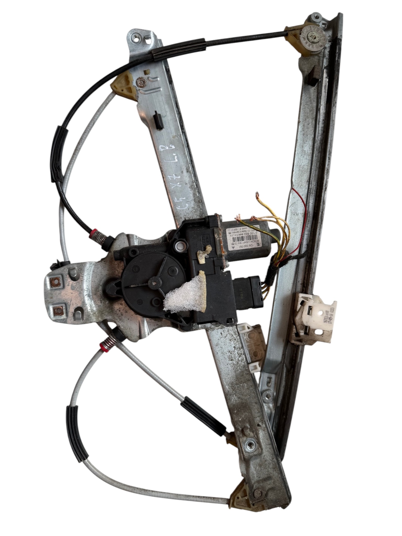 window regulator left front CITROEN C5 III X7 128000781