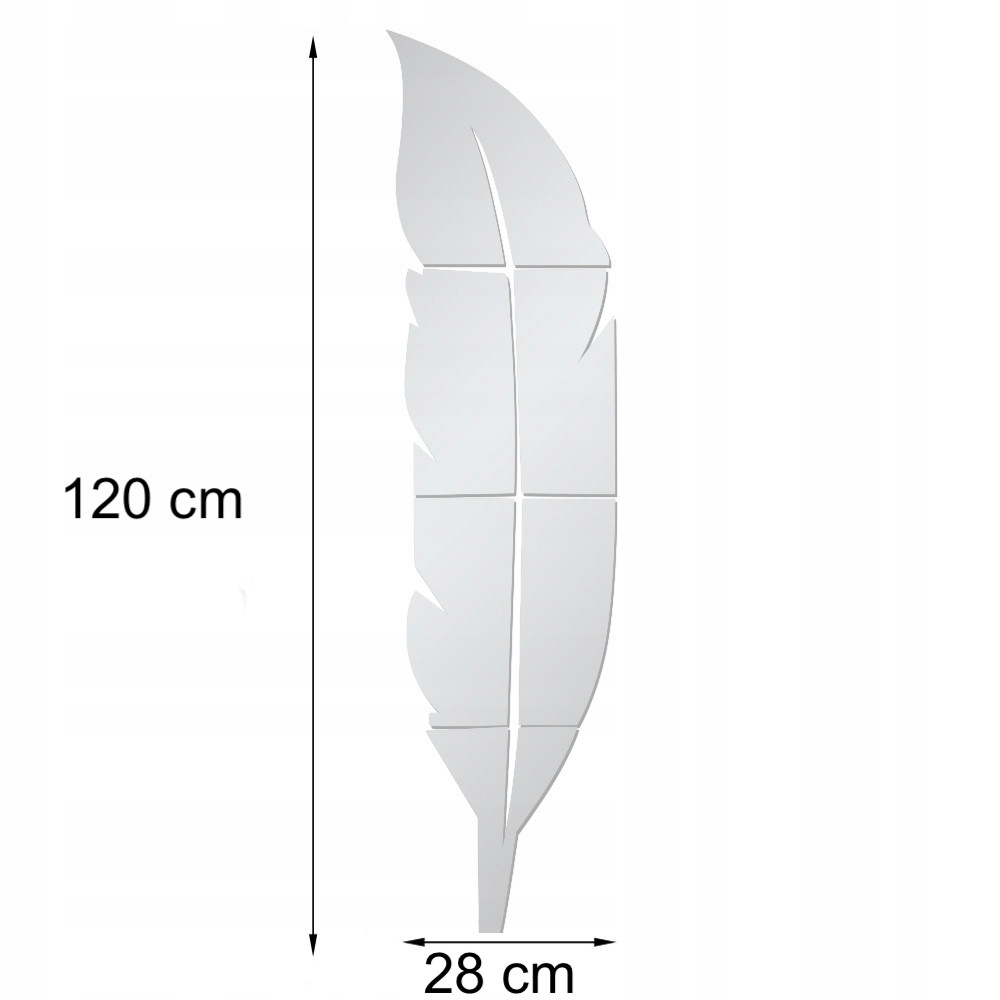 DEKORACJA 3D OZDOBA NAKLEJKA LUSTRZANA NA ŚCIANĘ Marka Iq-System