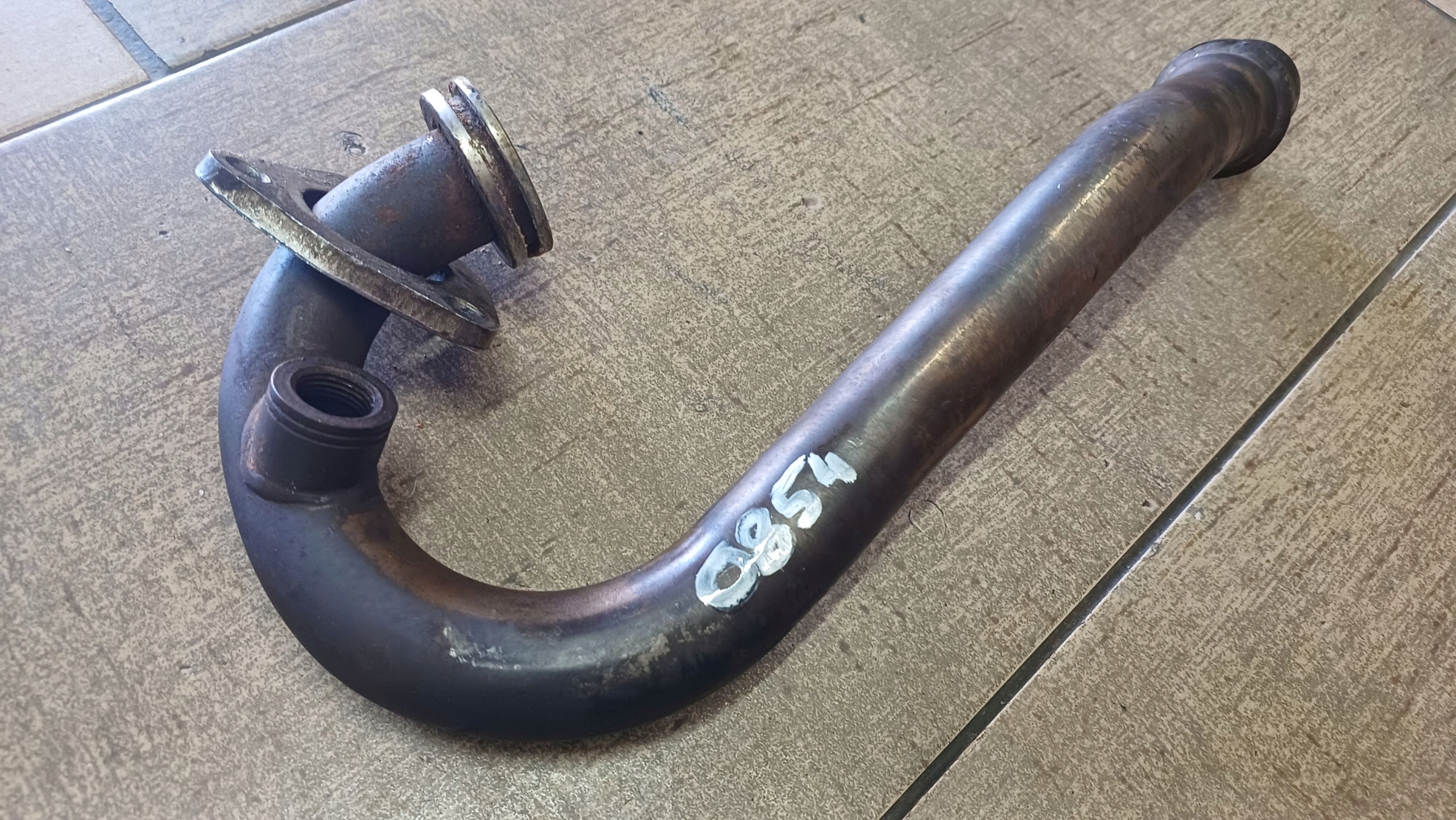 Kolanko kolektor wydechowy KTM Duke 125 ABS 11-16 Producent KTM OE