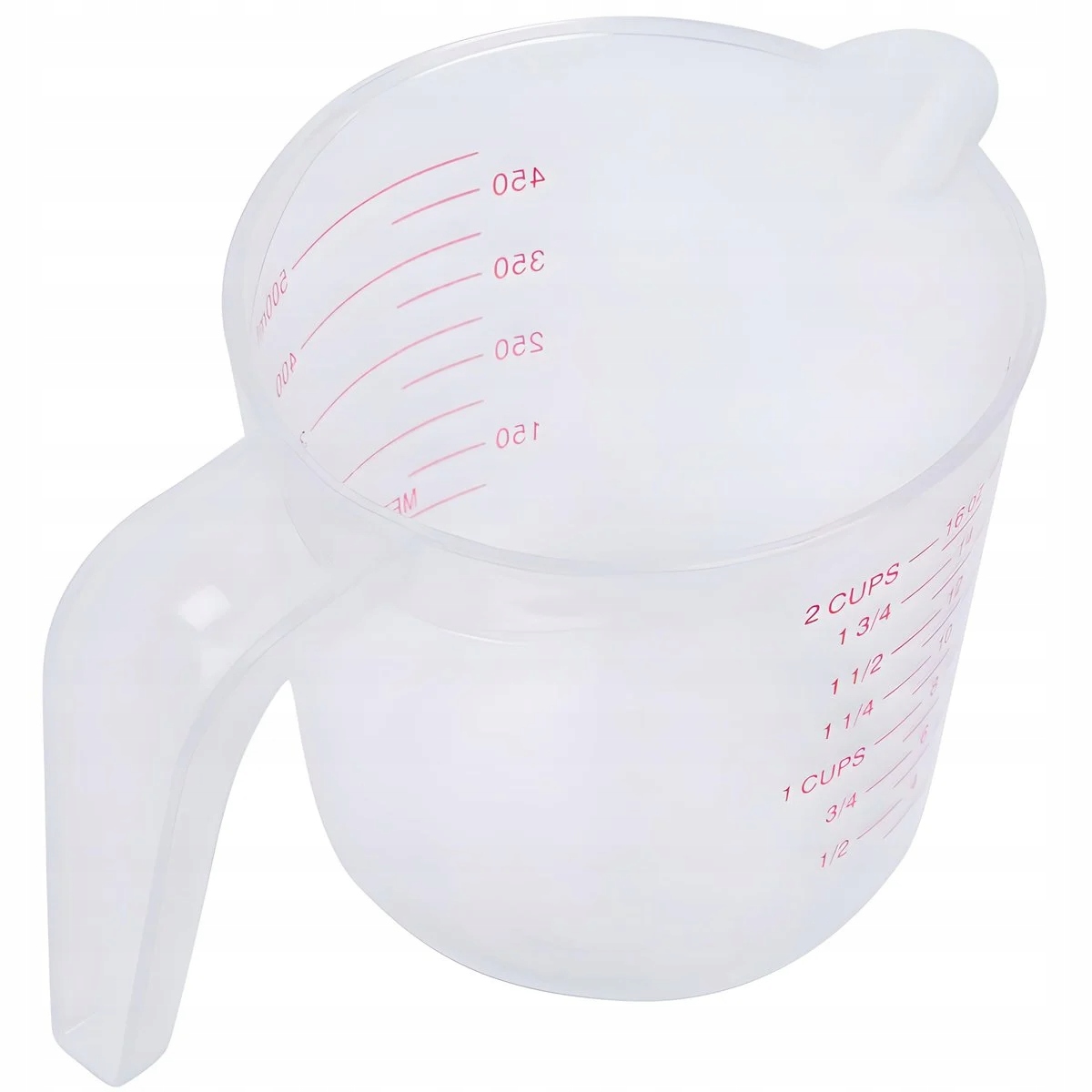 KUBEK Z MIARKĄ 500 ml pojemnik miarka dzbanek 671 Marka Bager