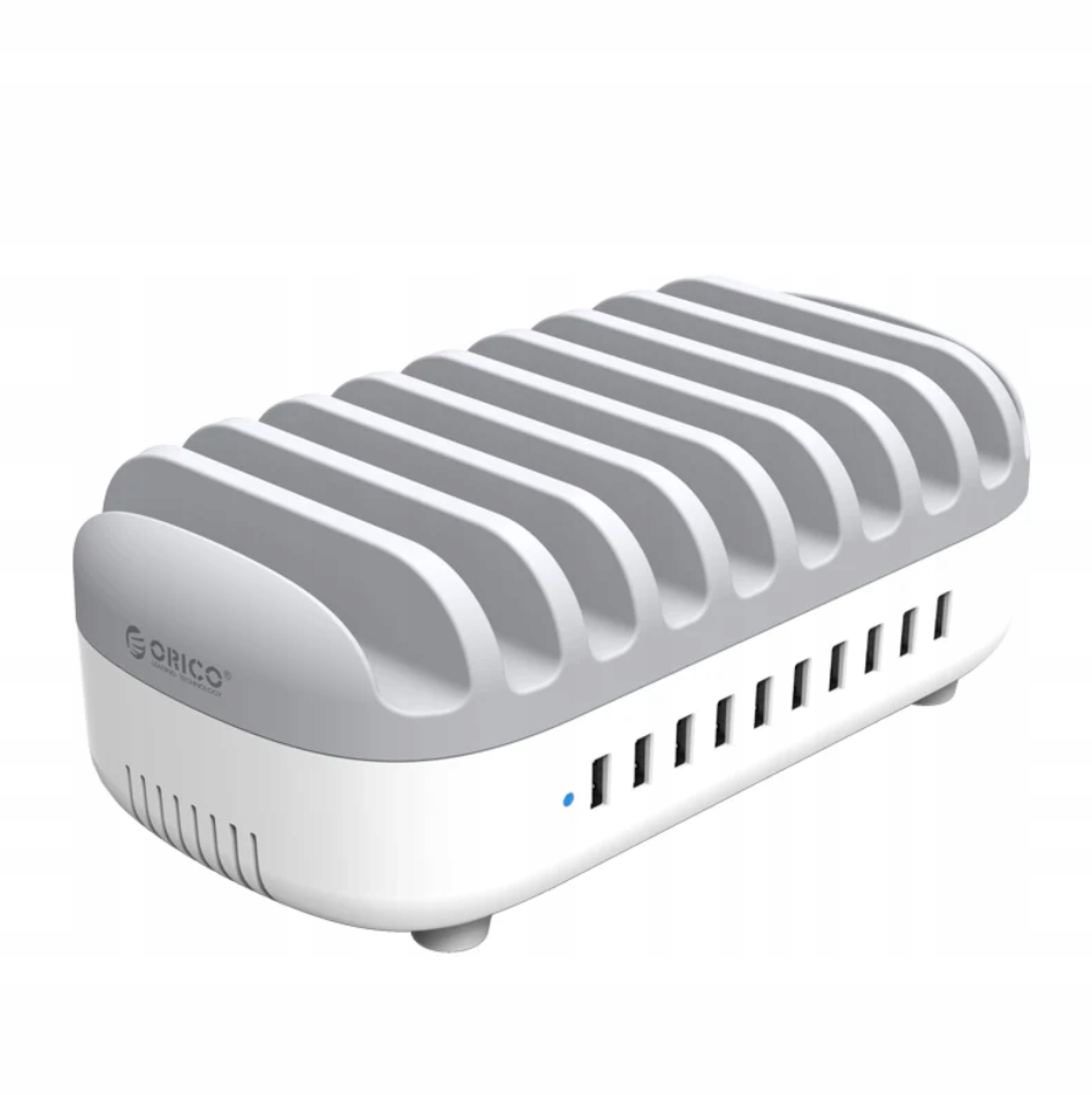 Nabíjecí stanice pro tablety Orico 10 x Usb-a 120W s ventilátorem