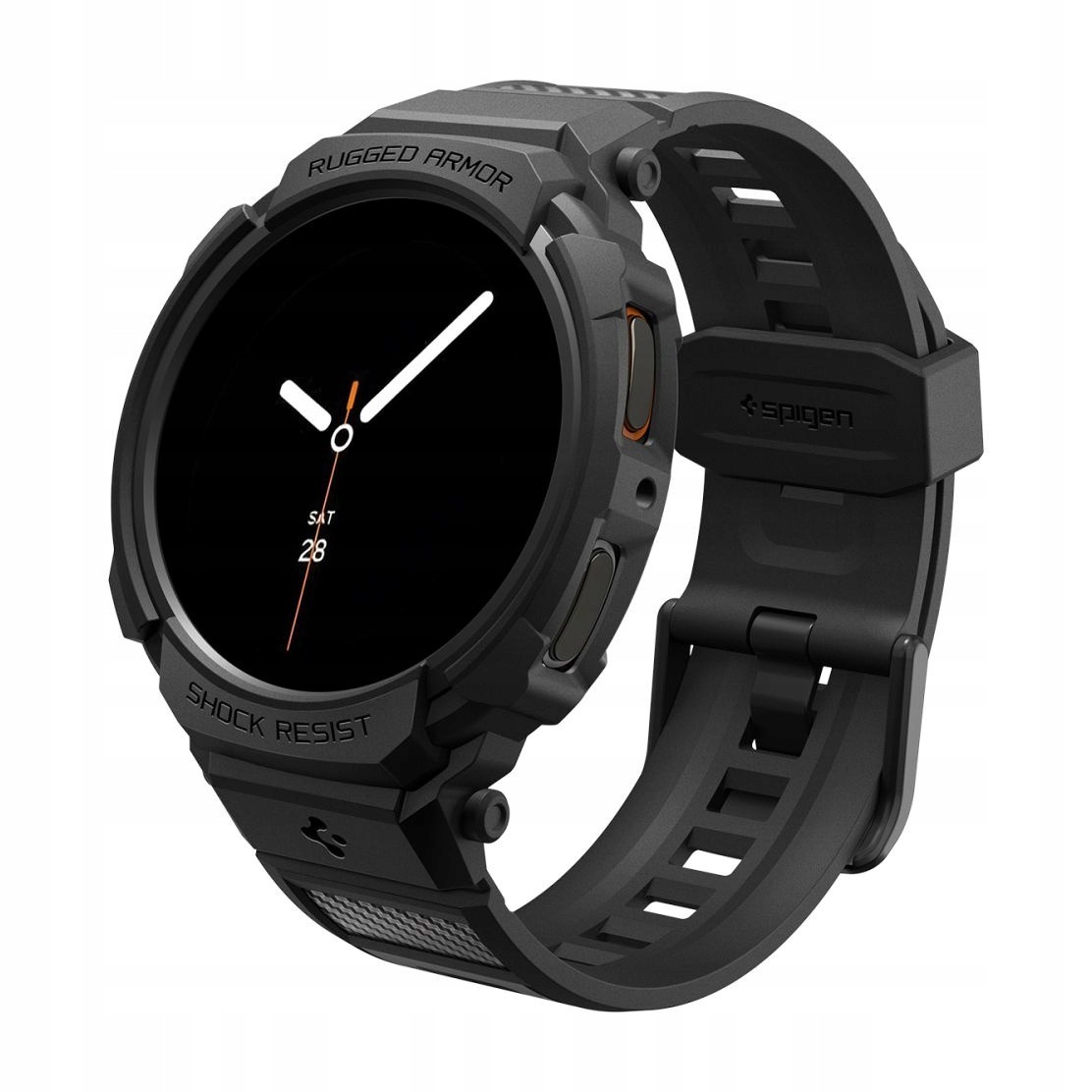 Pasek do Samsung Watch 8 40 mm Spigen Rugged Armor Pro czarny
