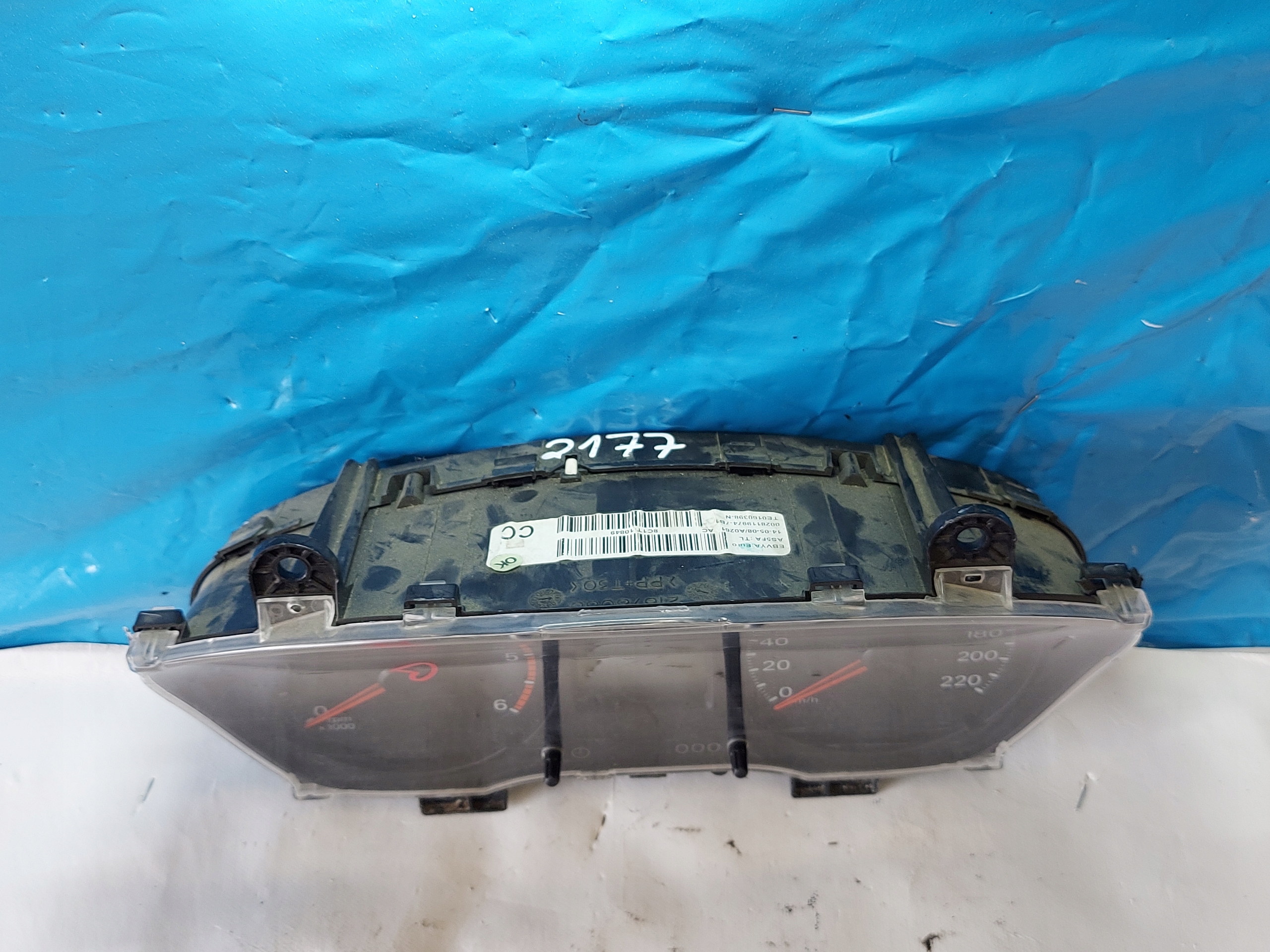 dials clock FORD TRANSIT 2.2 TDCI 8C1T10849