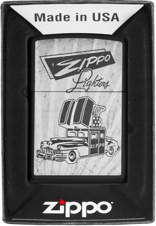 Zapalovač Zippo Car 60006569 Větruodolný benzínový