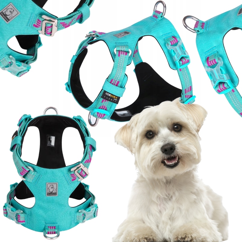 Levně Voděodolné A Lehké Postroje Pro Psa Truelove Adventure Dog Modré Xs