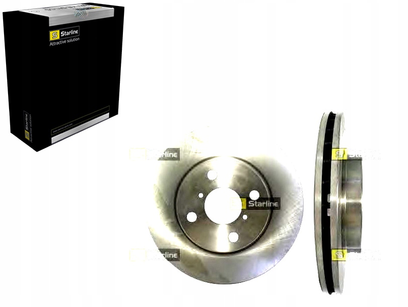 ТОРМОЗНЫЕ ДИСКИ ТОРМОЗНОЕszt TOYOTA YARIS (P9) [258x46] S