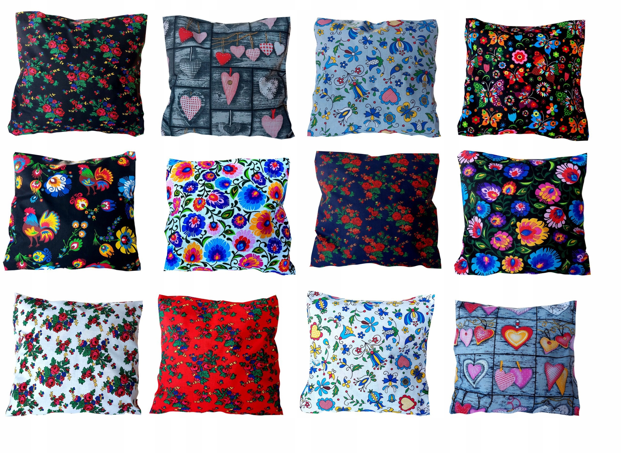 

Poszewka Na Jaśka poduszkę FOLK40x40cm różne