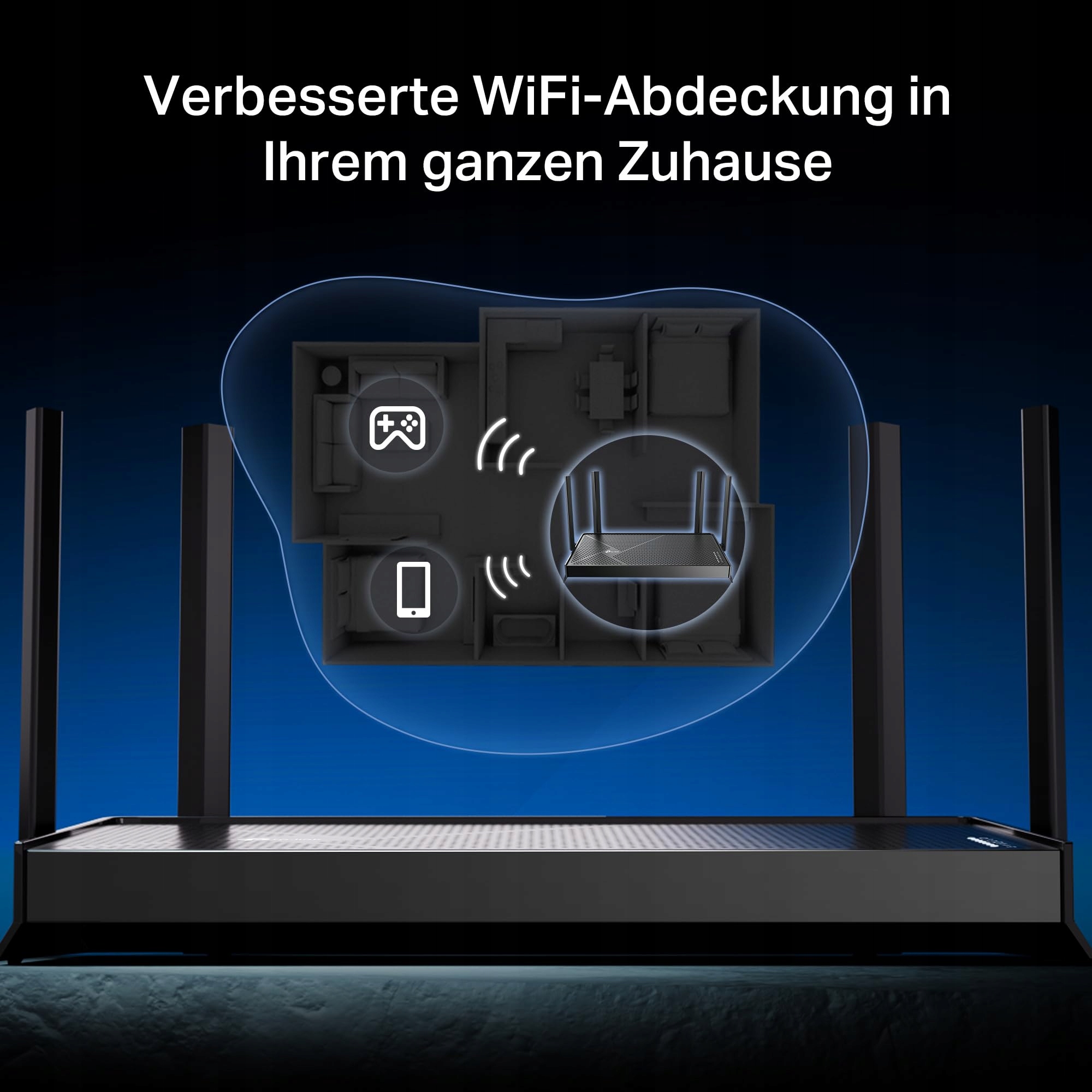 TP-LINK Router WiFi 7 Archer BE3600 Dual-Band 3570 Mbps USB 30 EasyMesh VPN — miniatura 7