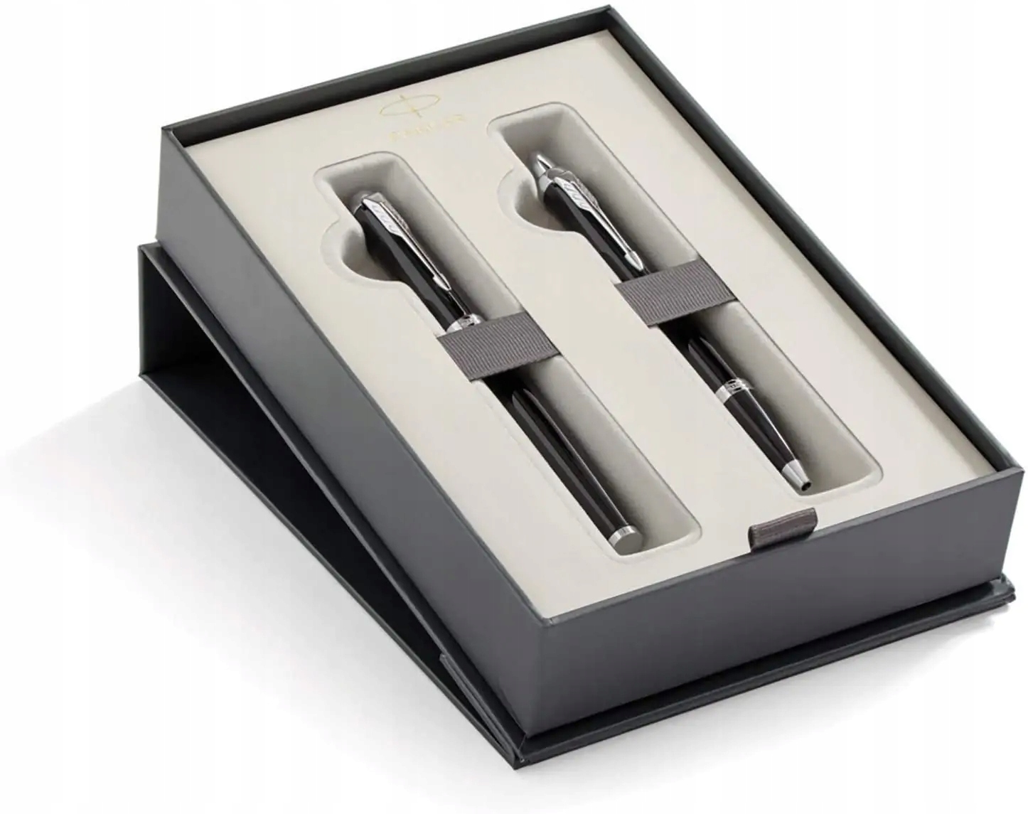 Pióro wieczne i długopis IM czarny Ct 2018897