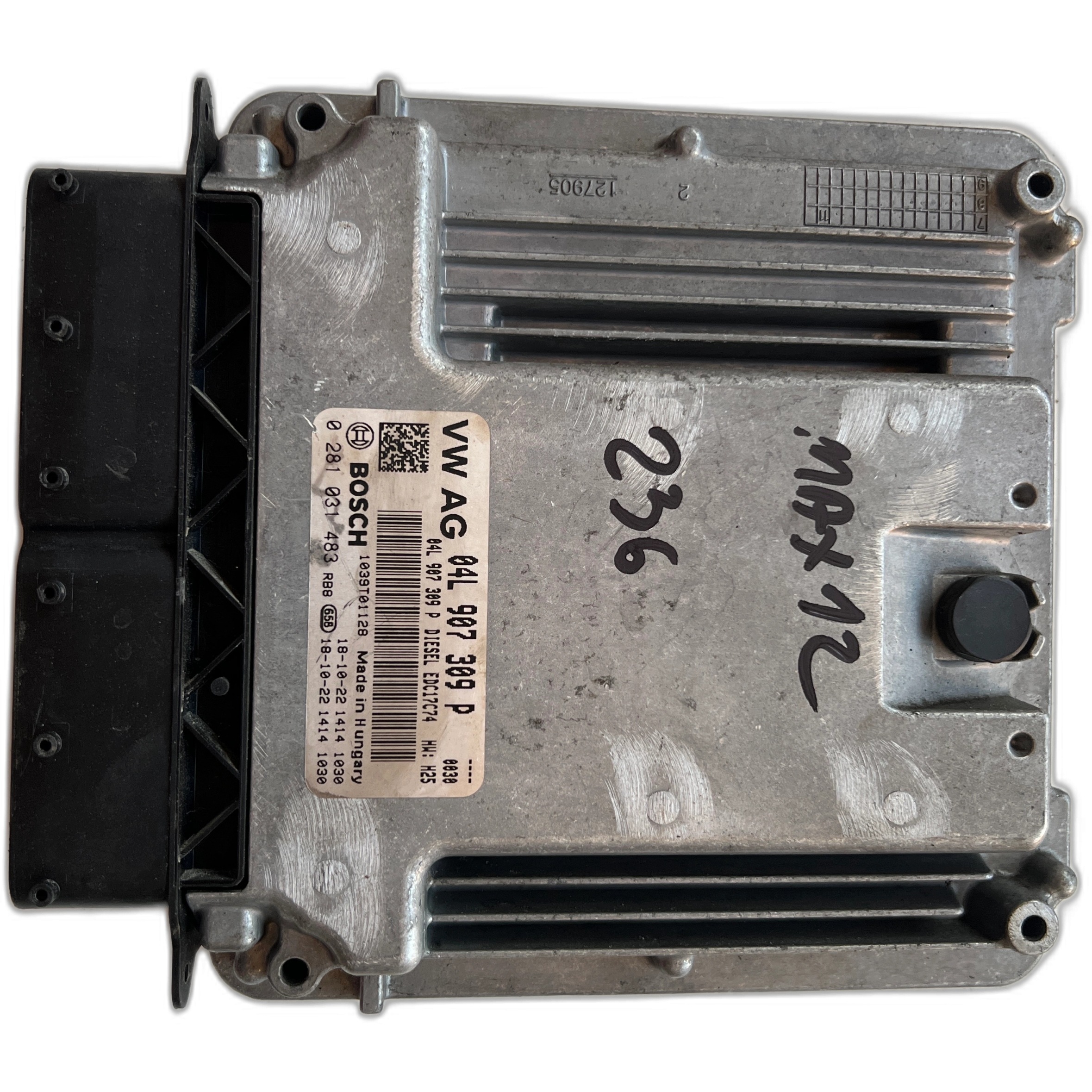 VW SKODA DFGA 2.0 TDI 04L907309P 0281031483 EDC17C74 computer Originale
