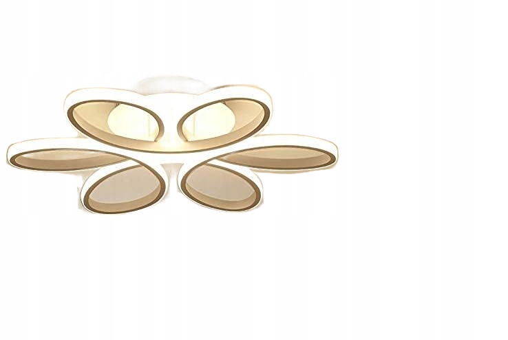 Lampa Sufitowa Nowczesna Żyrandol Złota Gold Led Loft Wisząca