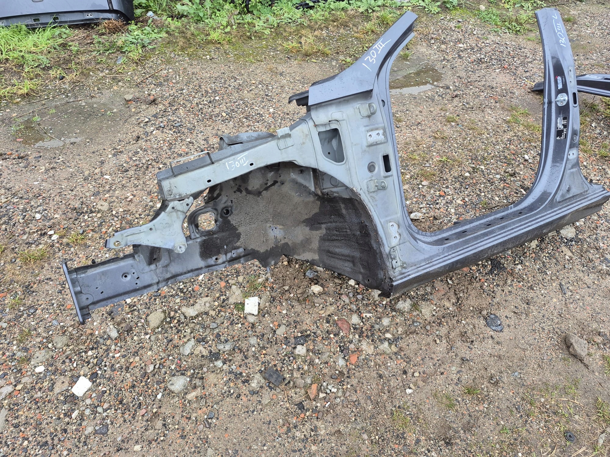 HYUNDAI I30 III quarter right front threshold pillar central 2017