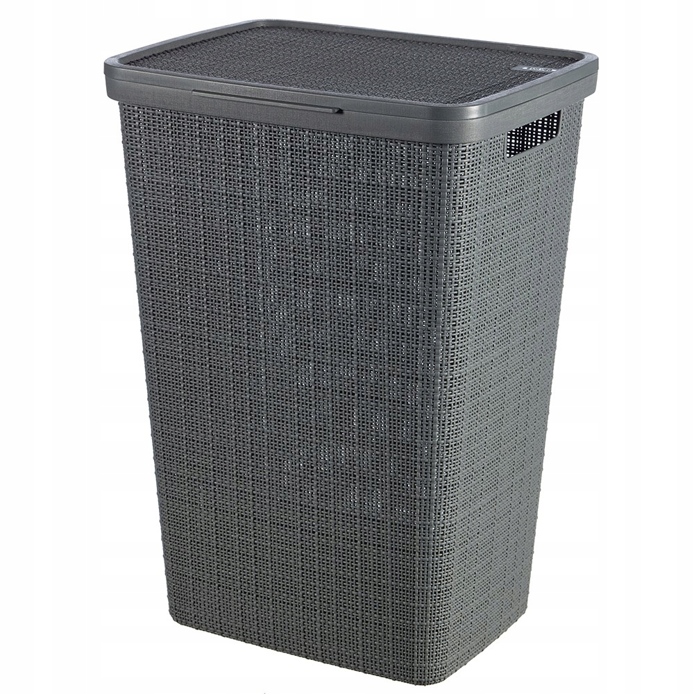 

Kosz na pranie plastikowy Curver Jute 58l szary