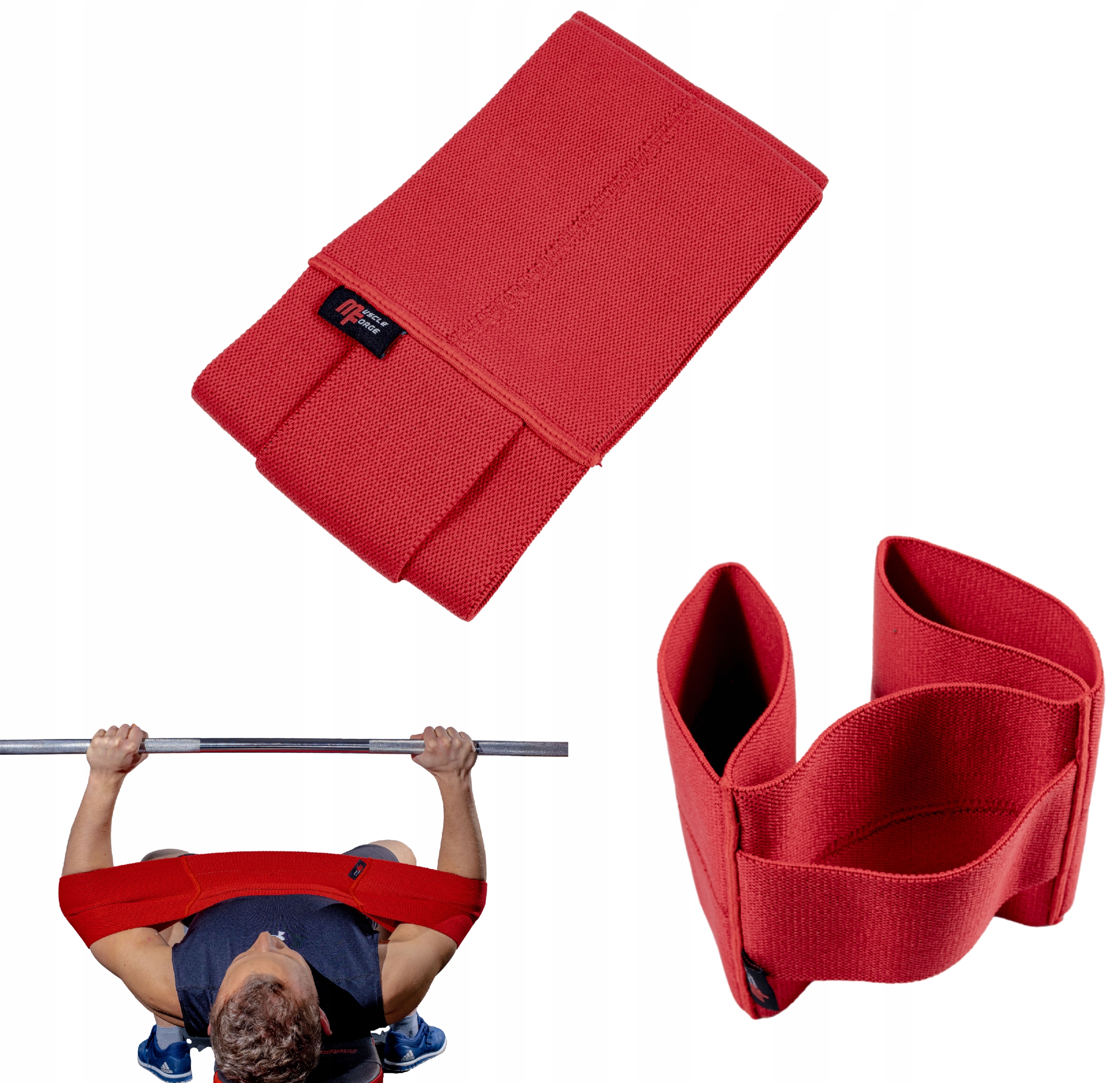 

Rękawki Taśmy Do Wyciskania Trójbój 60-100kg