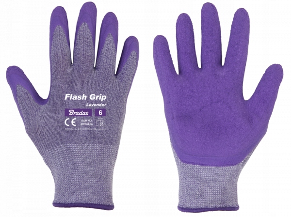 

Rękawice ochronne Bradas Flash Grip Lavender r. S