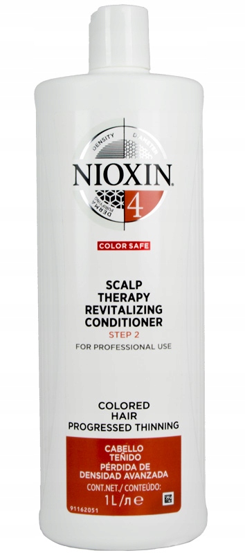

Nioxin 4 odżywka przeciw wypadaniu włosów 1000ml