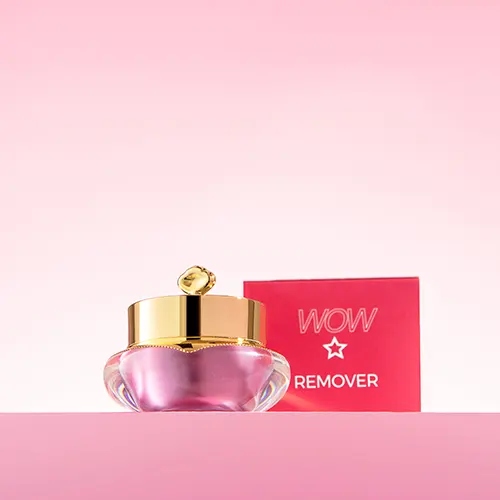 WOW remover do rzęs truskawkowy - 15g Pojemność 15 ml