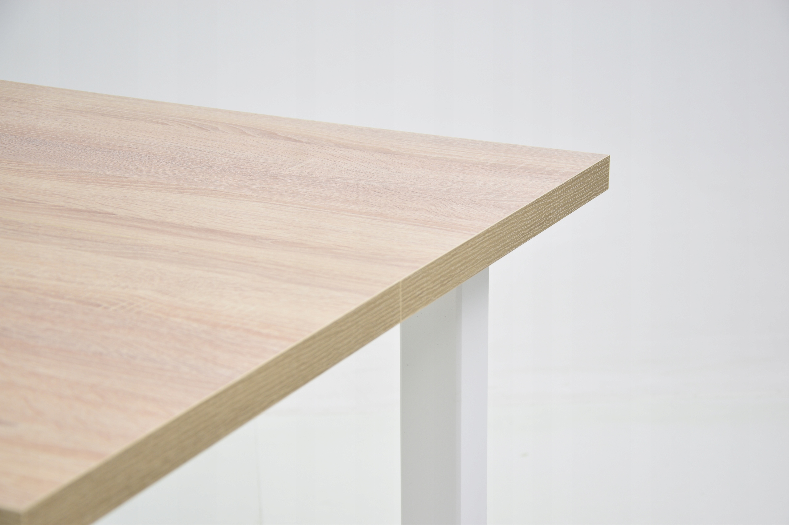 6 krzeseł TAPICEROWANE w kratkę + stół DĄB SONOMA Liczba krzeseł w zestawie 6