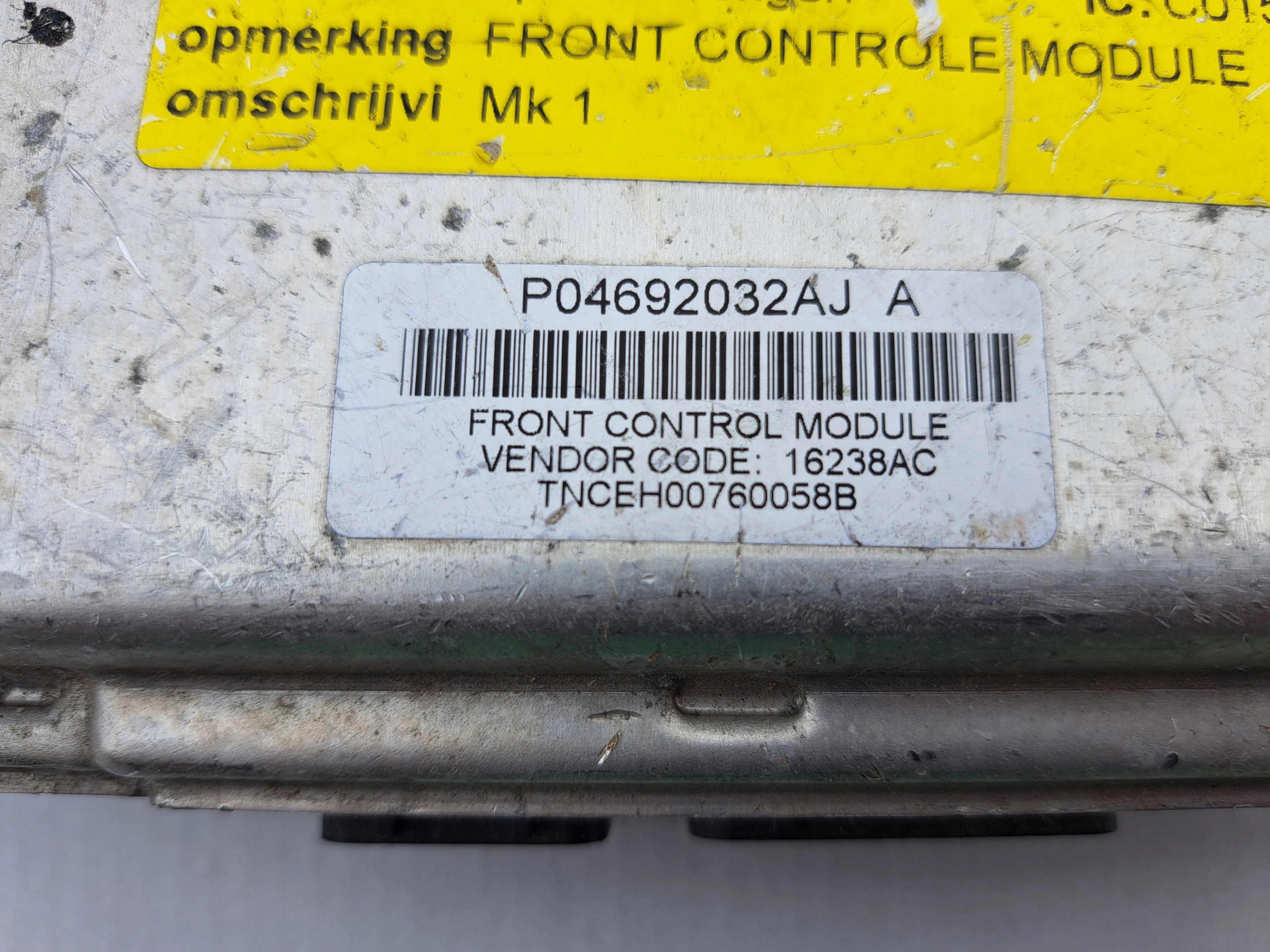 CHRYSLER 300C control unit computer ECU P04692032AJ 16238AC