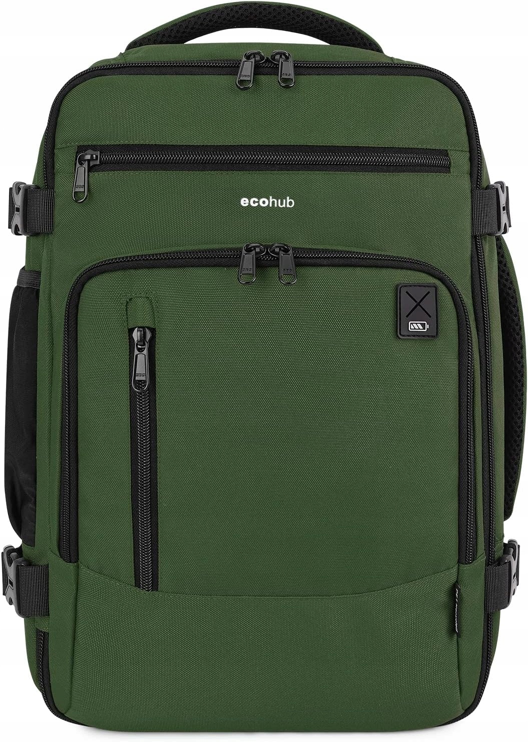 Batoh Ryanair Ecohub Expander 40X20X25cm 20L Zelený