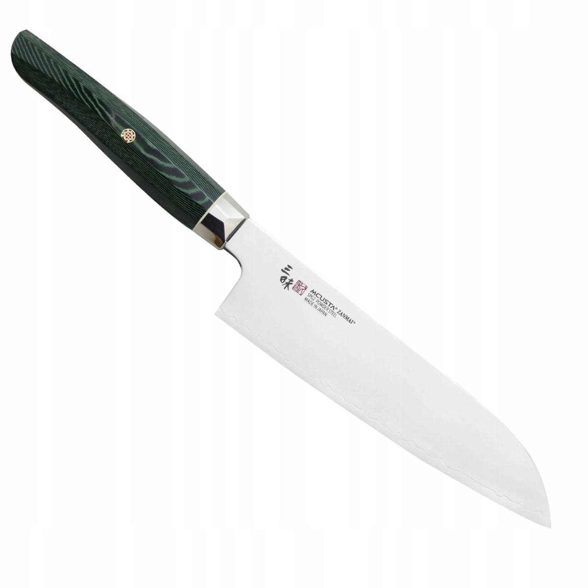 Mcusta Zanmai Green Revolution SPG2 Japonský nôž Santoku na zeleninu 18 cm
