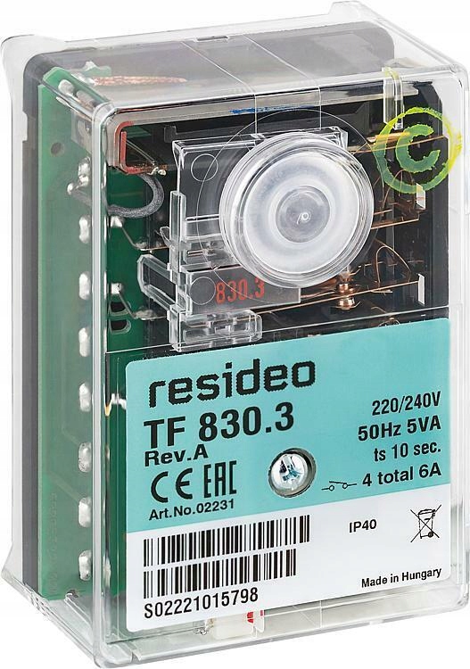 Automat na olejový horák Honeywell/Resideo Typ Tf 830.3