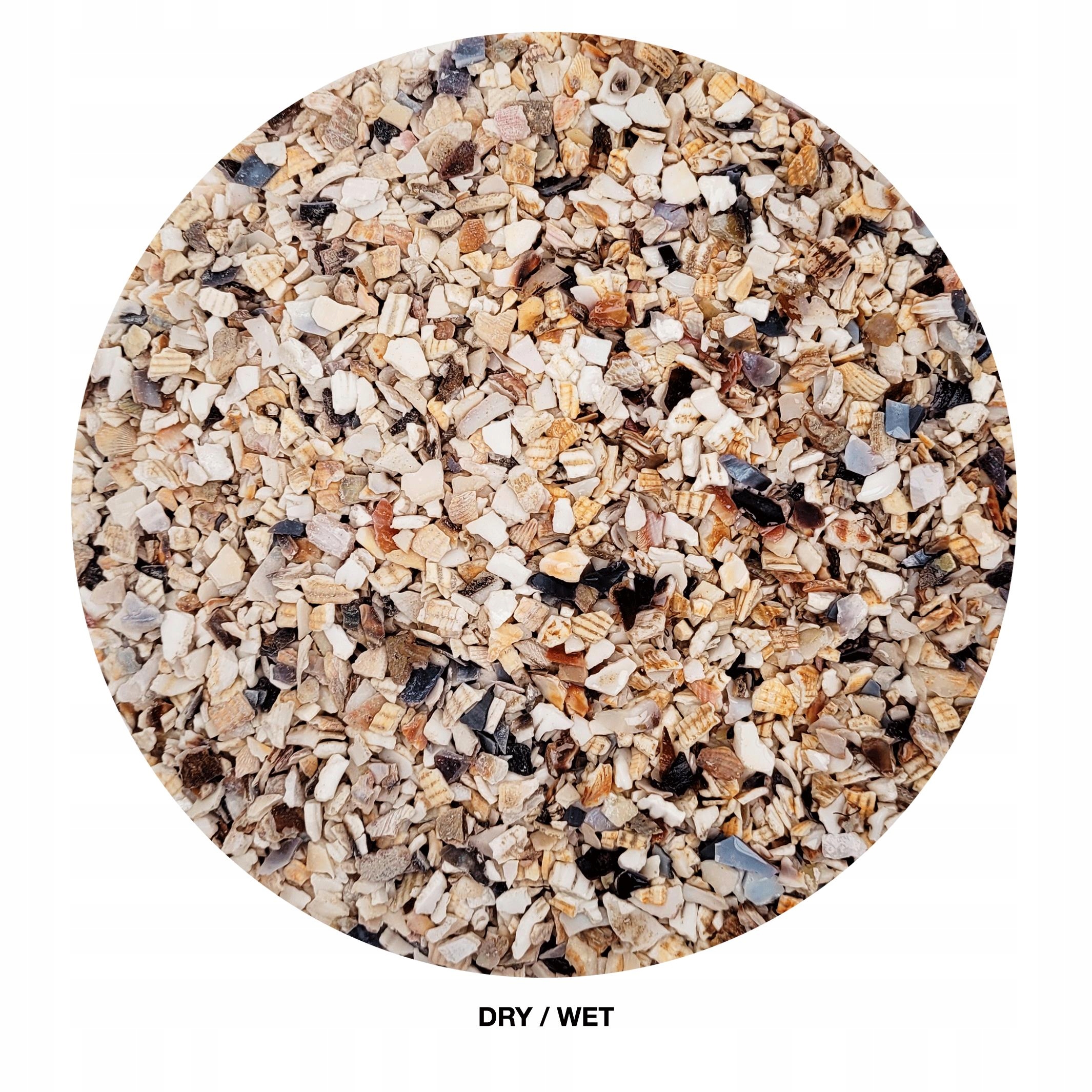 Levně Říční Podlaha S Mušlemi Shellbed Riverbed 0,1-5 MM 5 Kg Pro Akvárium