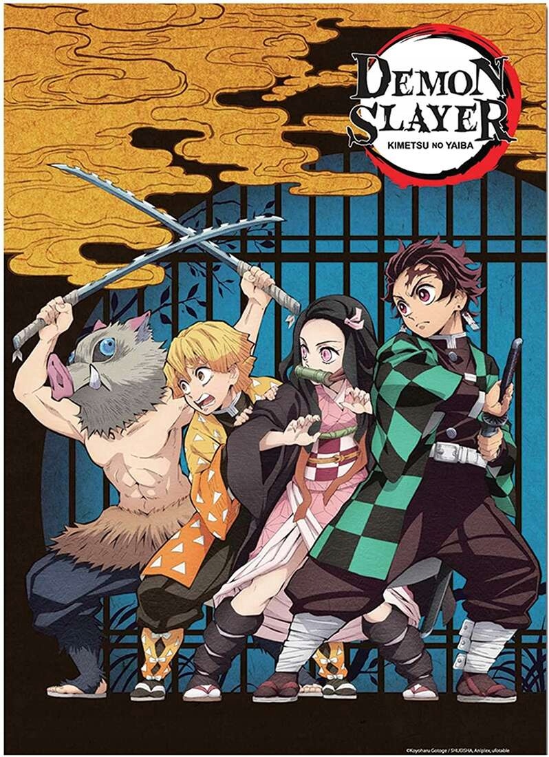 

Demon Slayer Bohaterowie plakat 61x91,5 cm