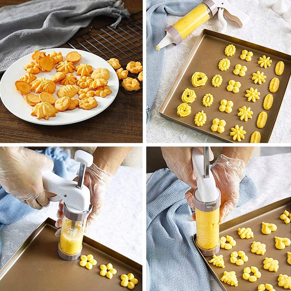 TG56227 DEKORATOR DO CIASTA TORTU MASZYNKA DO CIASTEK Długość 21 cm